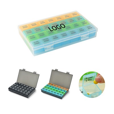 Weekly Pill Organizer Box