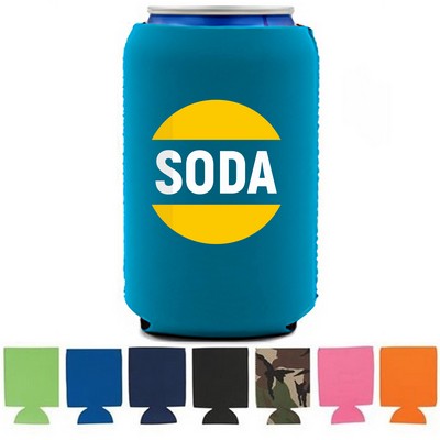 12Oz Full Color Neoprene Can Cooler